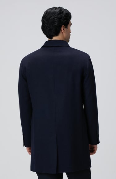  Network Erkek Limited Lacivert Kaşmir Palto