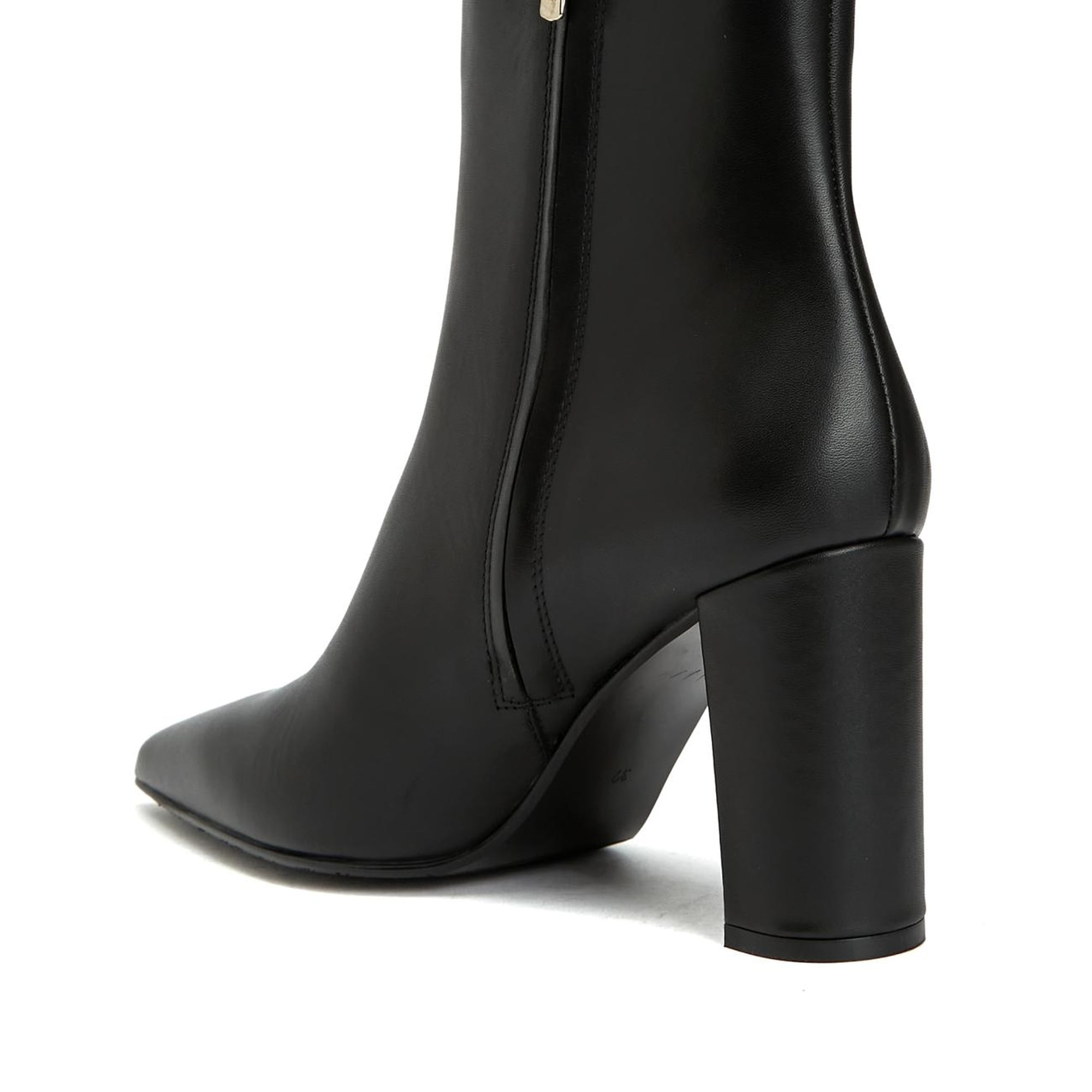 George Hogg Kadın Siyah Deri Bot