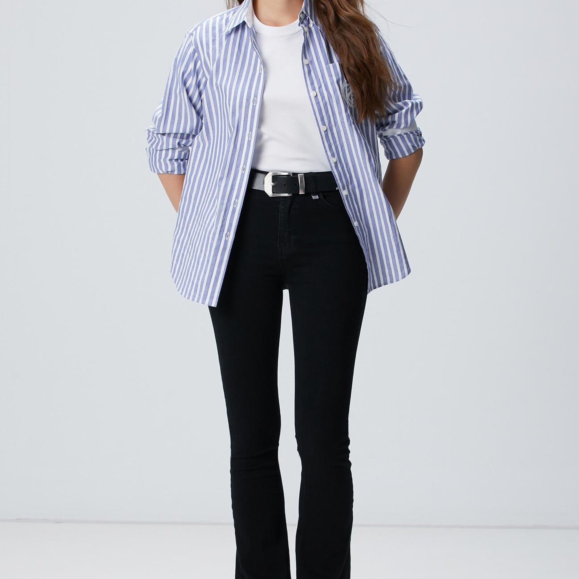 Network Kadın Siyah Denim Pantolon