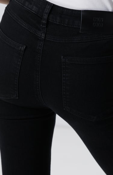  Network Kadın Siyah Denim Pantolon