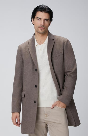  Network Erkek Limited Bej Kaşmir Palto