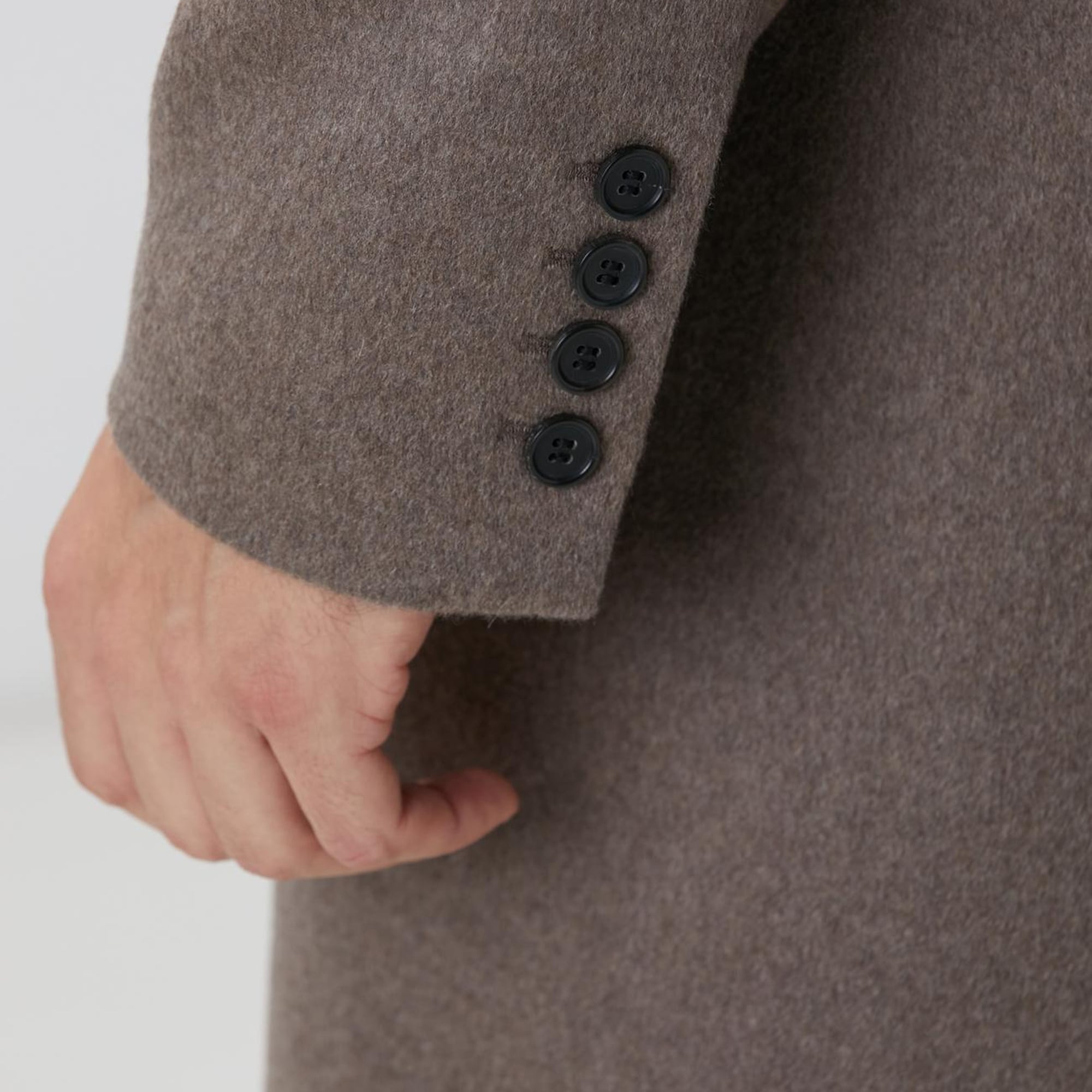 Network Erkek Limited Bej Kaşmir Palto