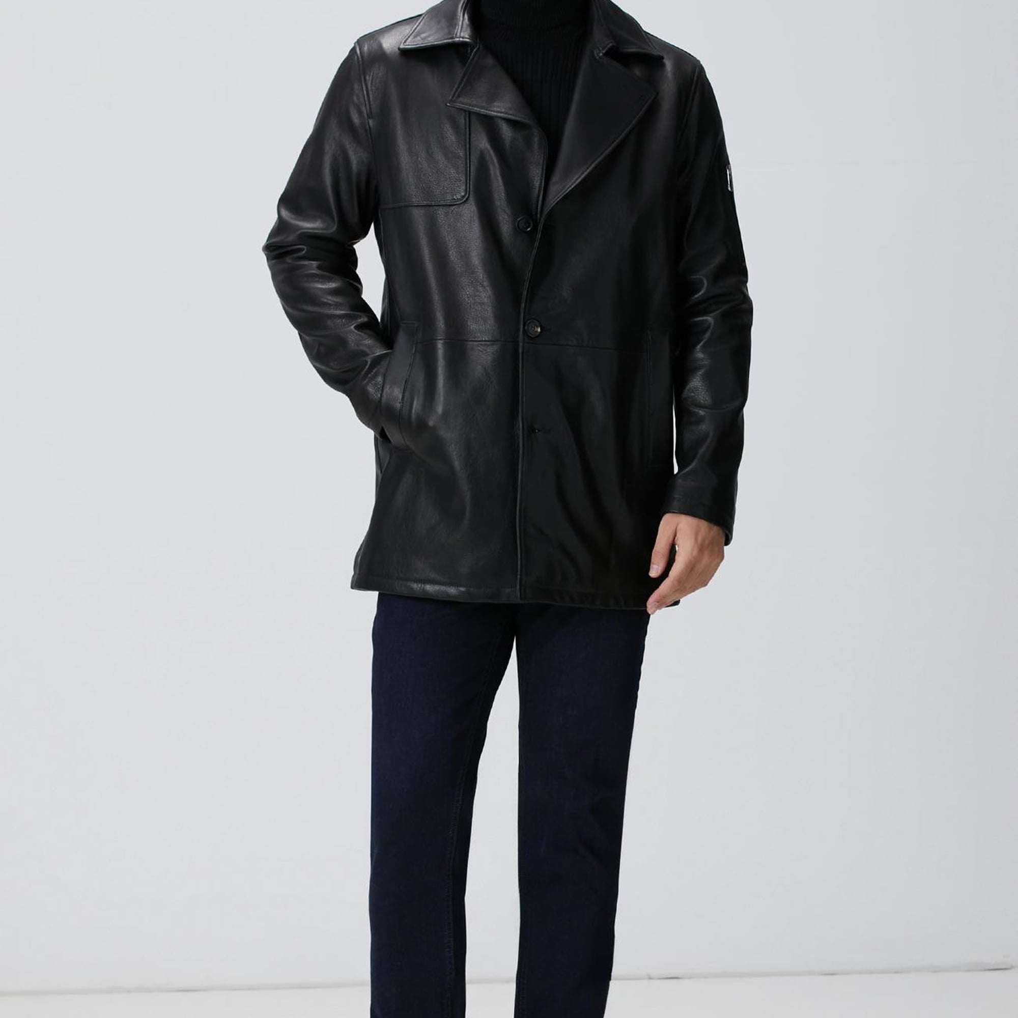 Network Erkek Slim Fit Lacivert Denim Pantolon