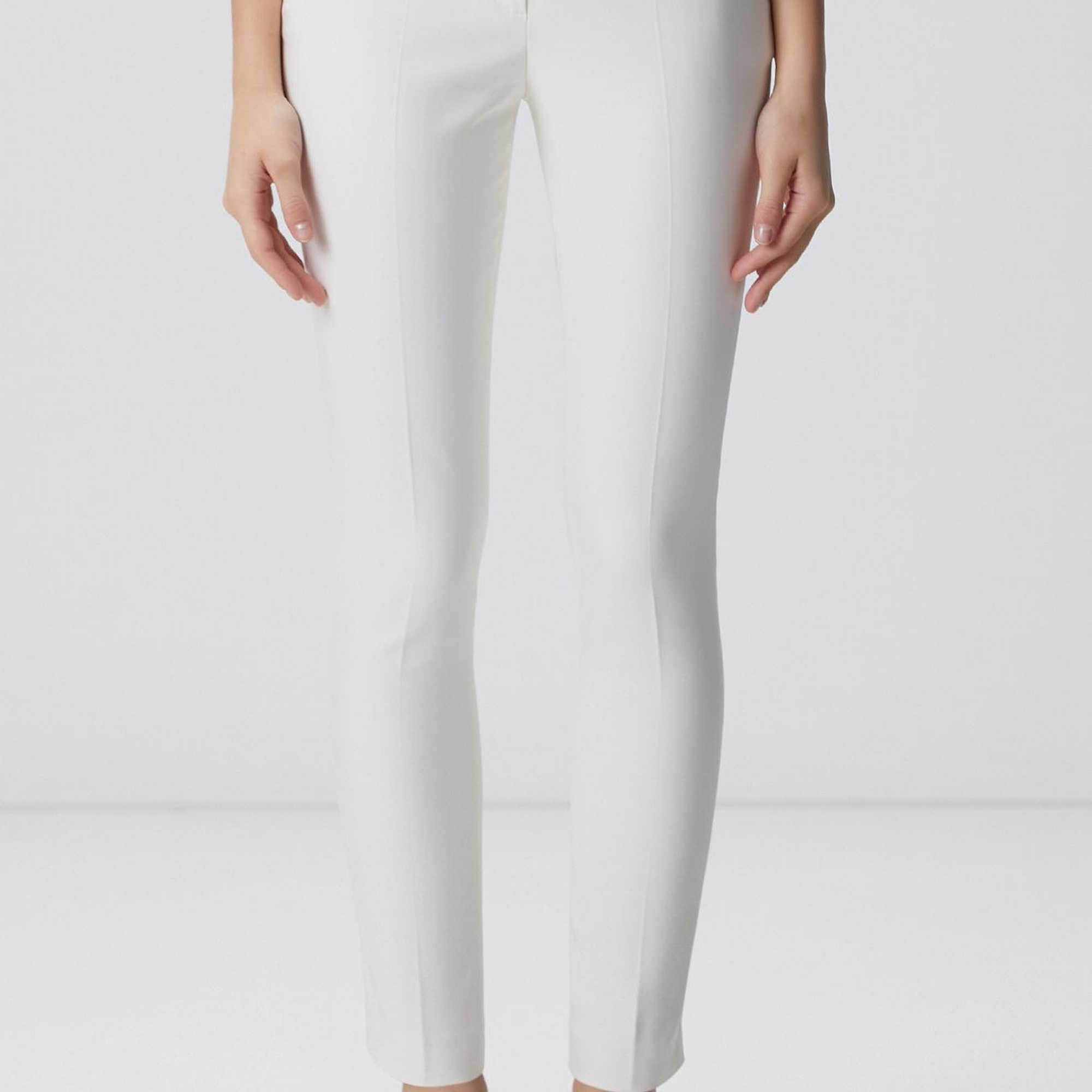 Network Kadın Kırık Beyaz Basic Pantolon