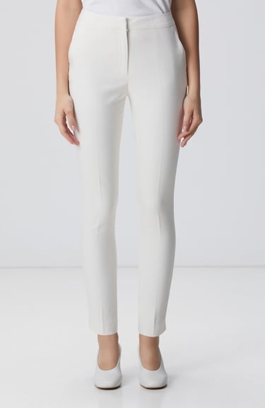  Network Kadın Kırık Beyaz Basic Pantolon