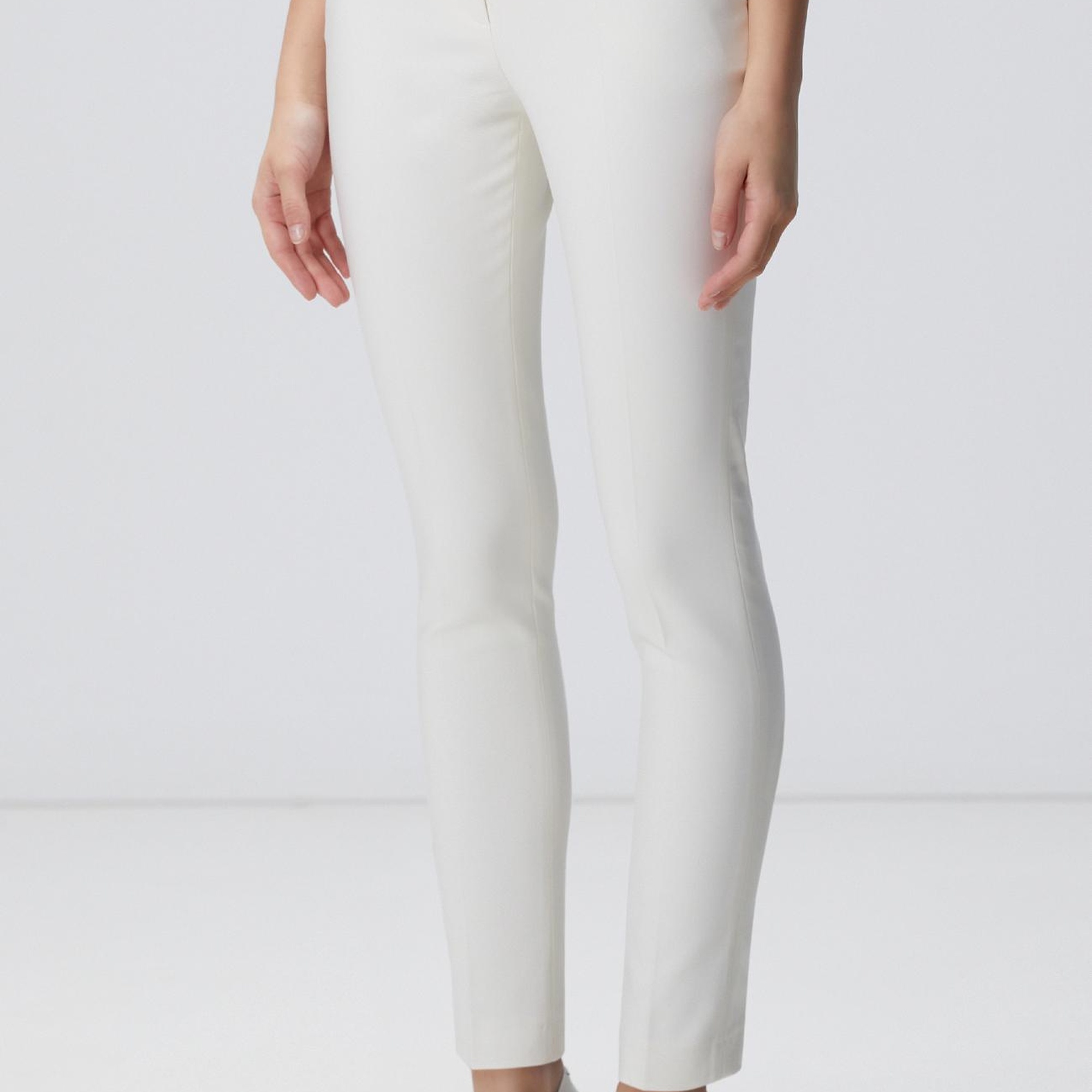 Network Kadın Kırık Beyaz Basic Pantolon