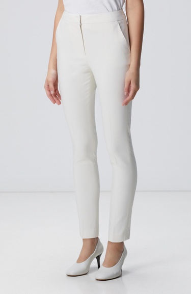  Network Kadın Kırık Beyaz Basic Pantolon