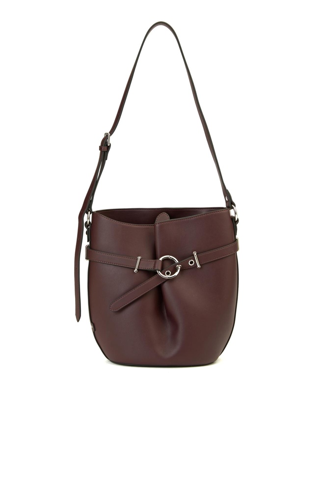  Divarese Kadın Bordo Postacı Çanta