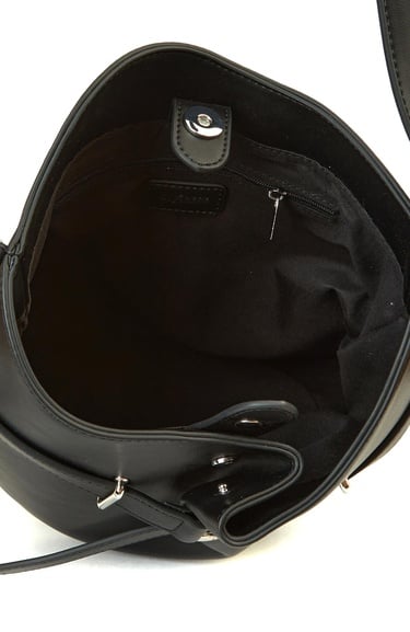  Divarese Kadın Siyah Postacı Çanta