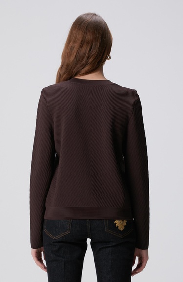  Network Kadın Kahverengi Triko Ceket