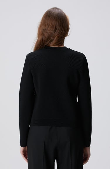 Network Kadın Siyah Triko Ceket
