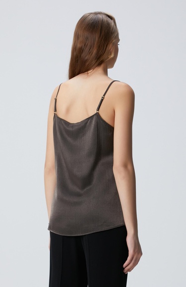  Network Kadın Haki Varaklı Bluz