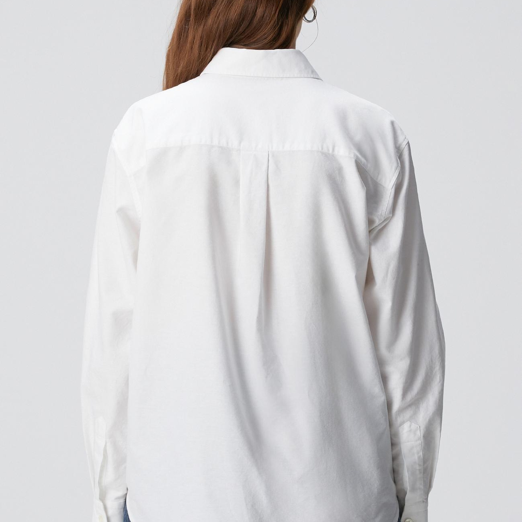 Network Kadın Beyaz Oxford Gömlek