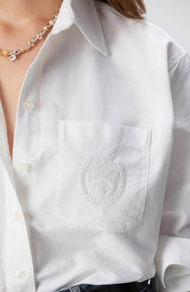  Network Kadın Beyaz Oxford Gömlek