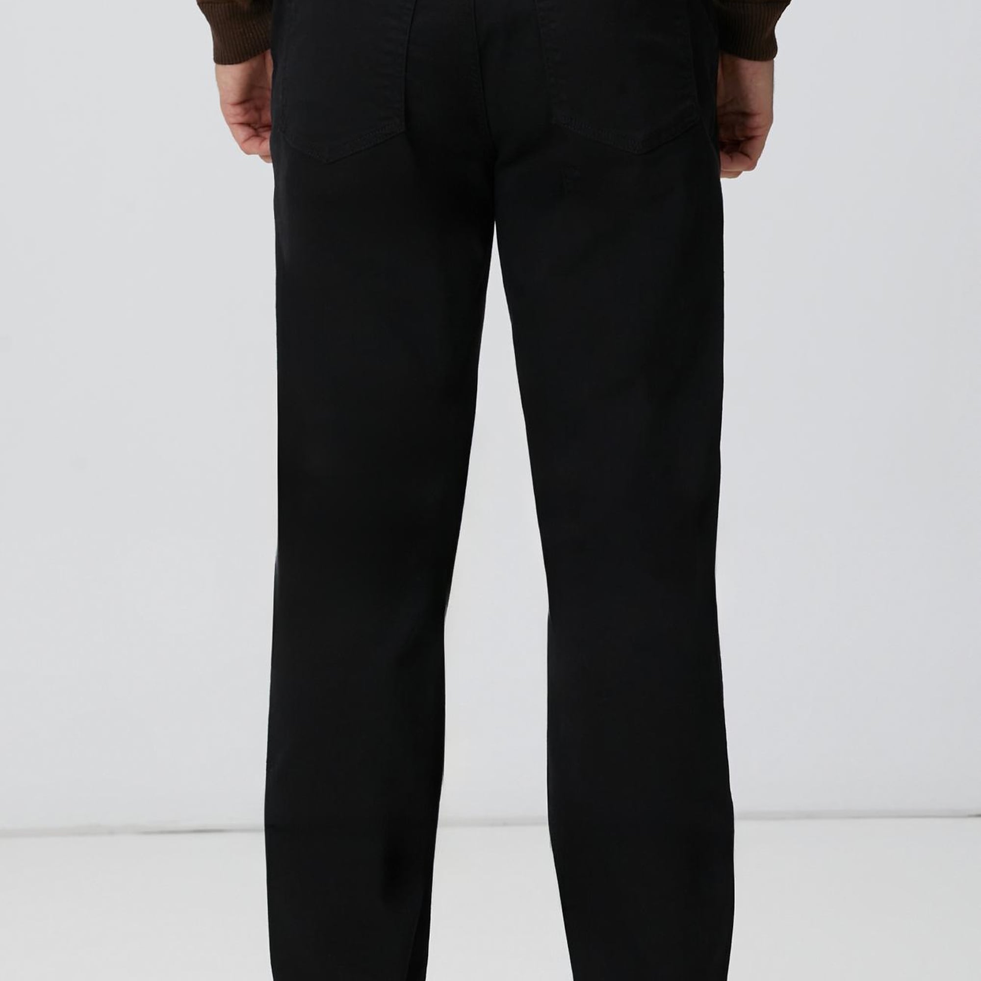 Network Erkek Siyah Denim Pantolon