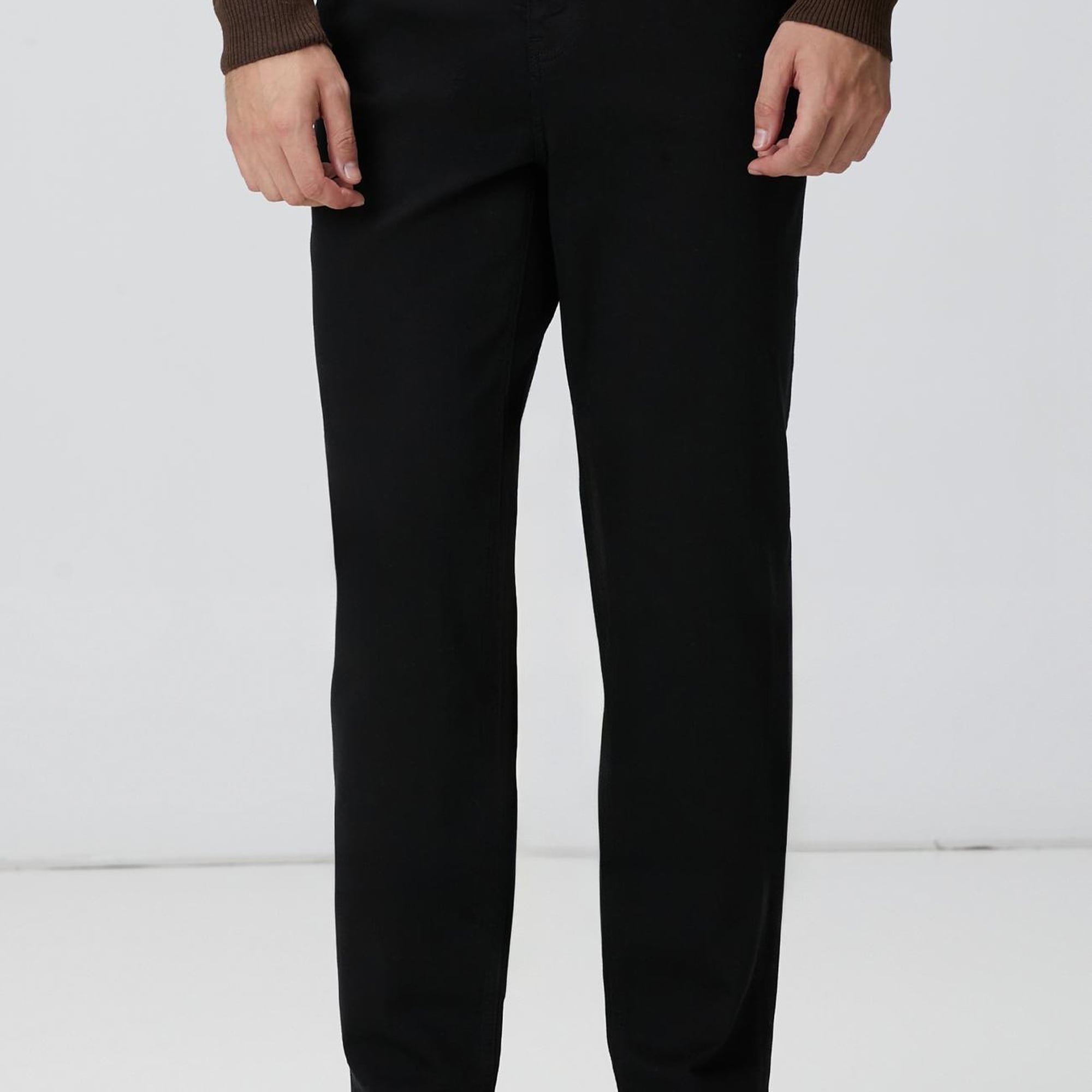 Network Erkek Siyah Denim Pantolon