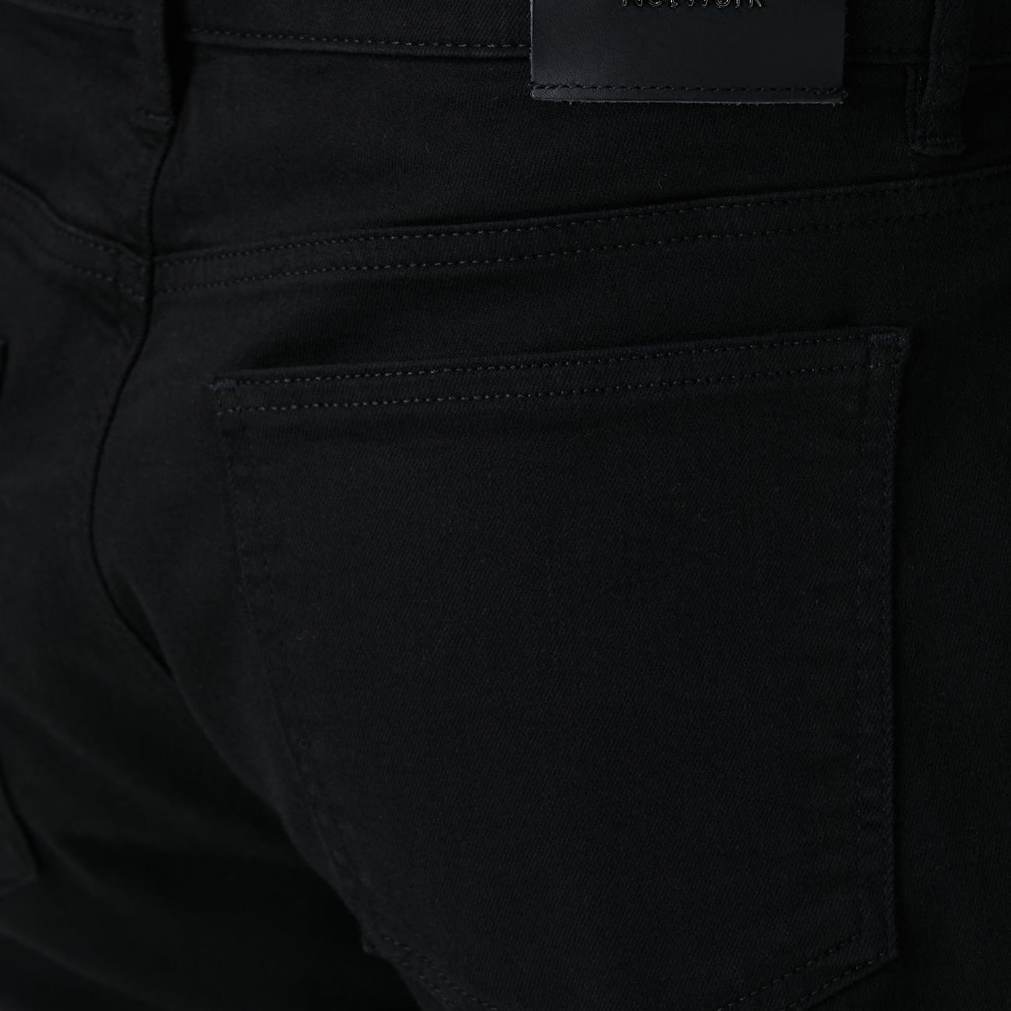 Network Erkek Siyah Denim Pantolon