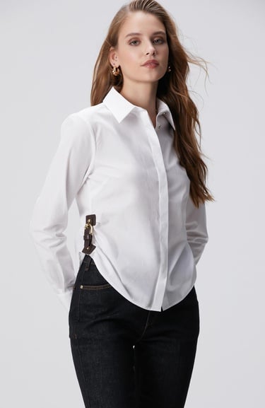  Network Kadın Beyaz Gömlek