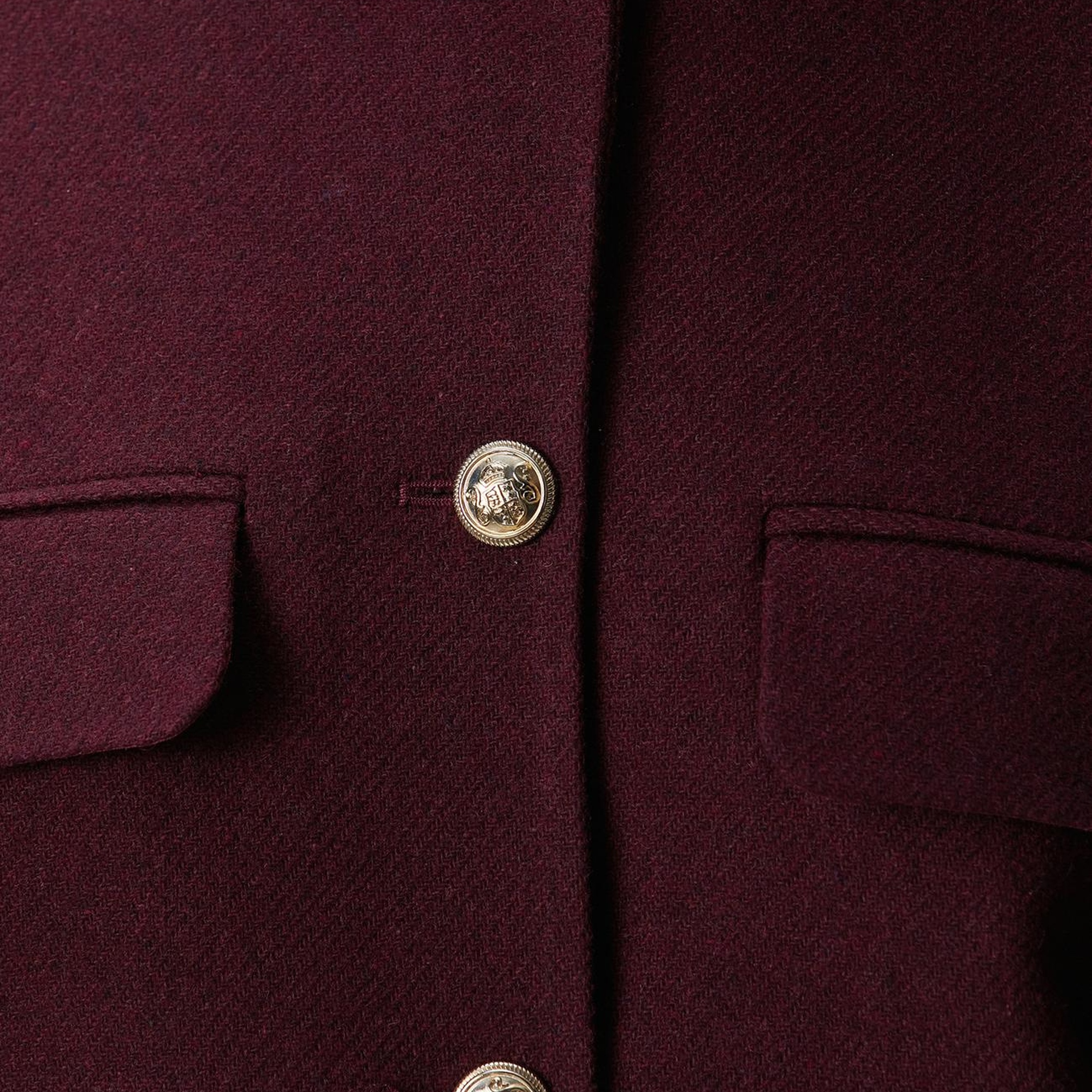 Network Kadın Vişne Yün Karışımlı Ceket