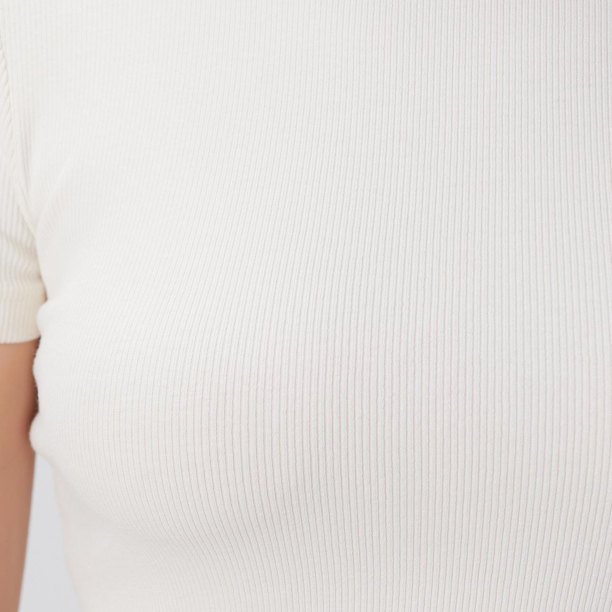 Network Kadın Kırık Beyaz T-shirt