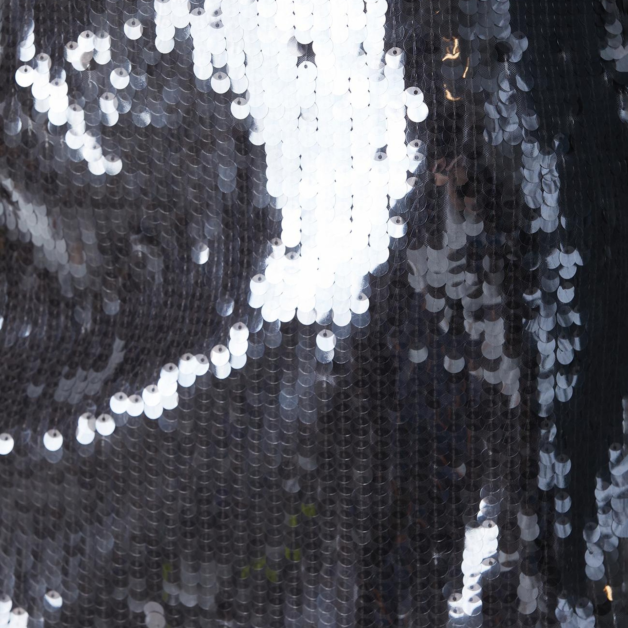 Network Kadın Antrasit Payetli Mini Etek