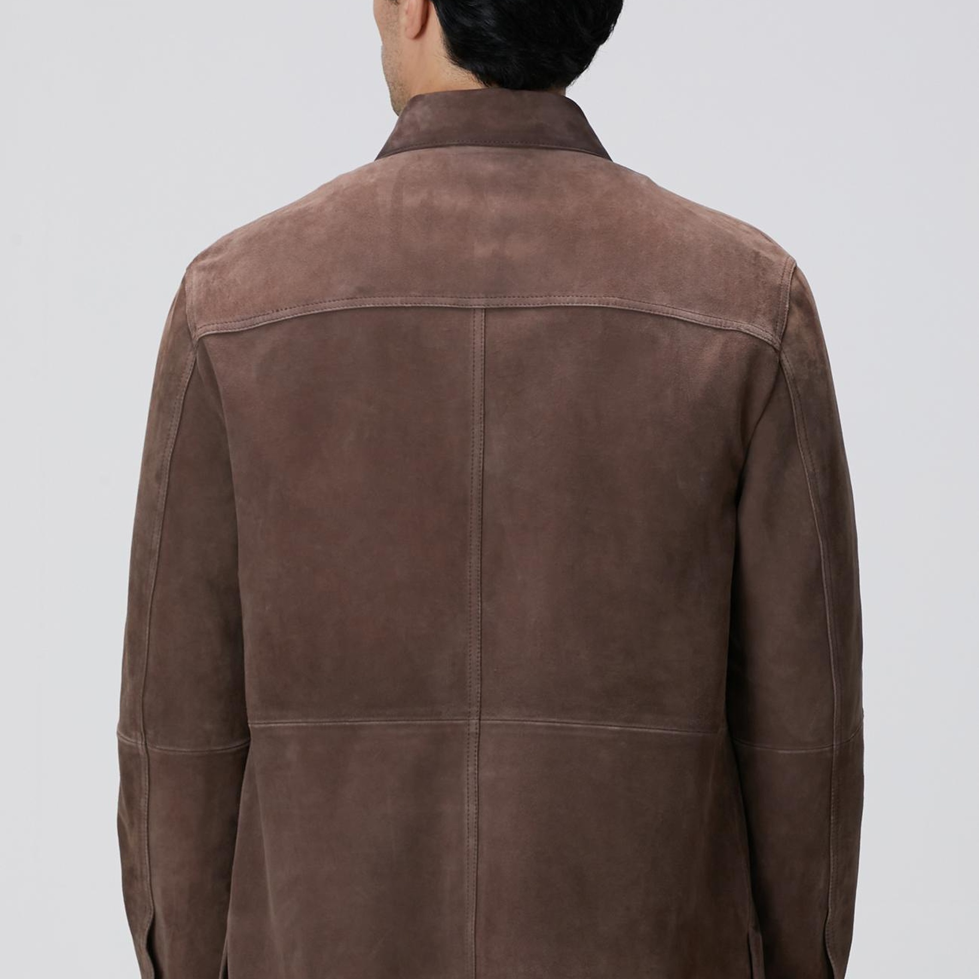 Network Erkek Kahverengi Nubuk Deri Ceket