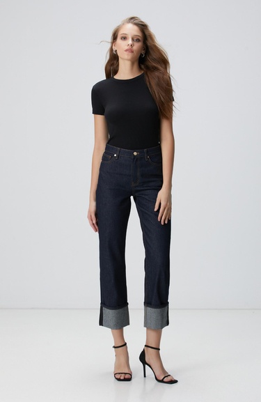  Network Kadın Siyah T-shirt