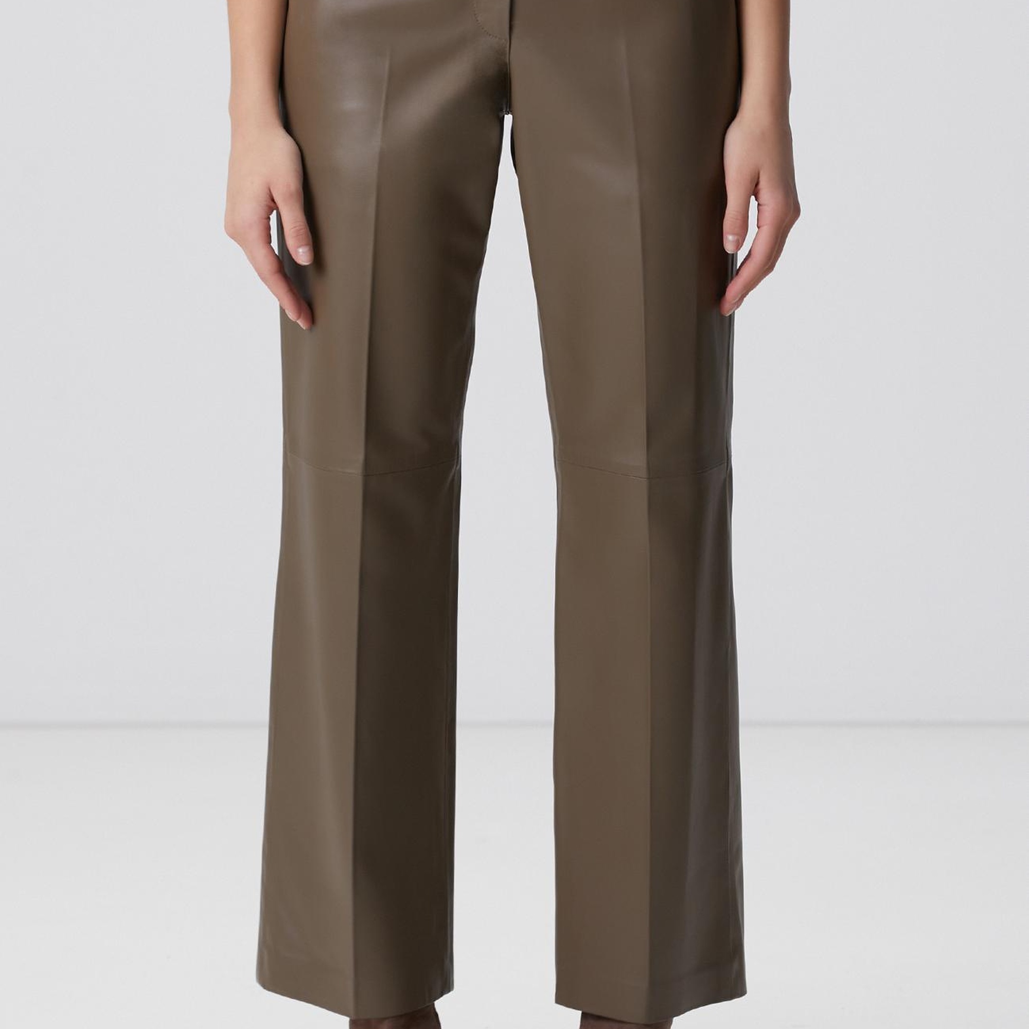 Network Kadın Vizon Deri Pantolon