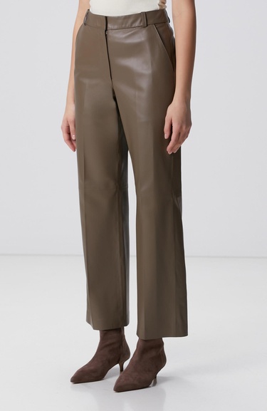  Network Kadın Vizon Deri Pantolon