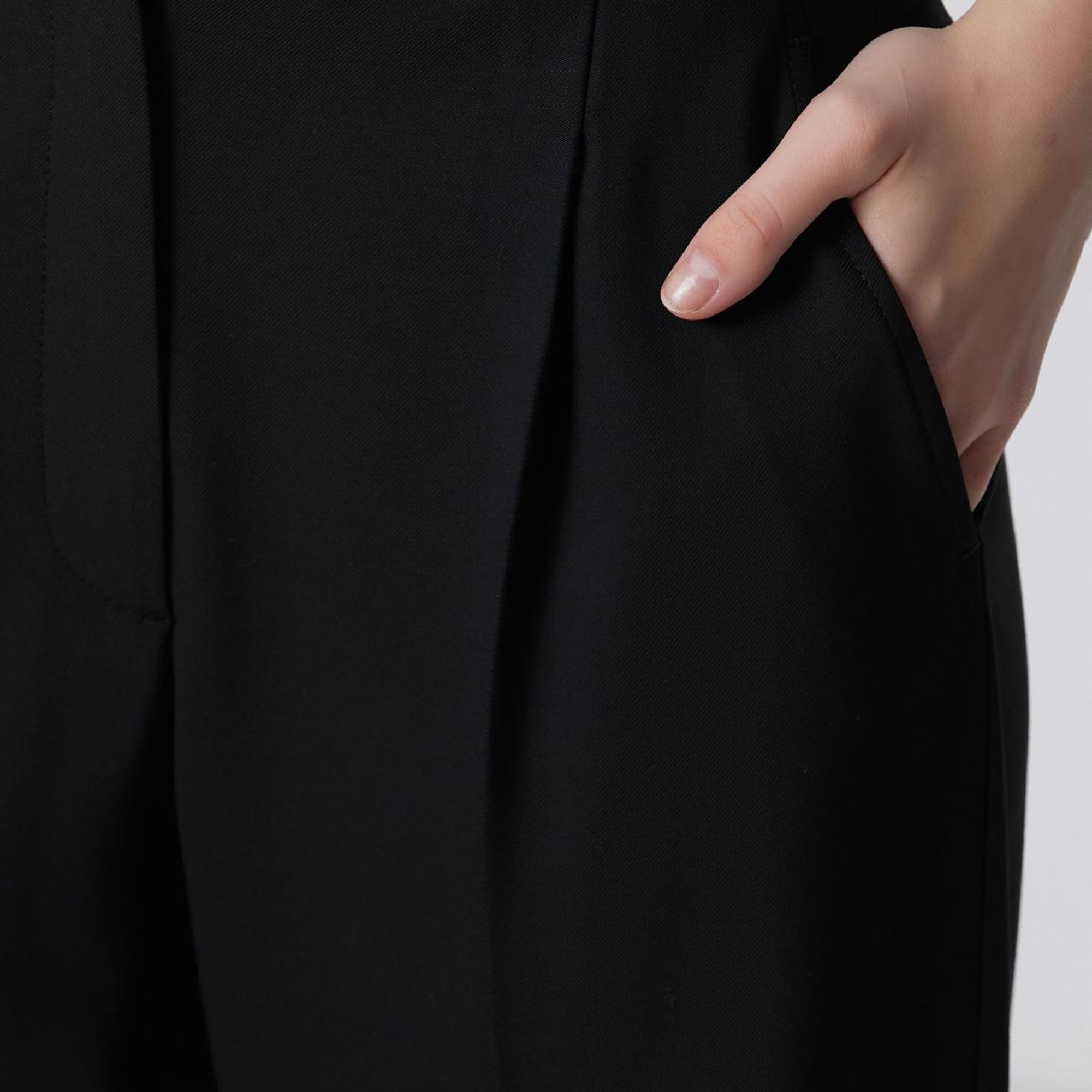 Network Kadın Siyah Pantolon