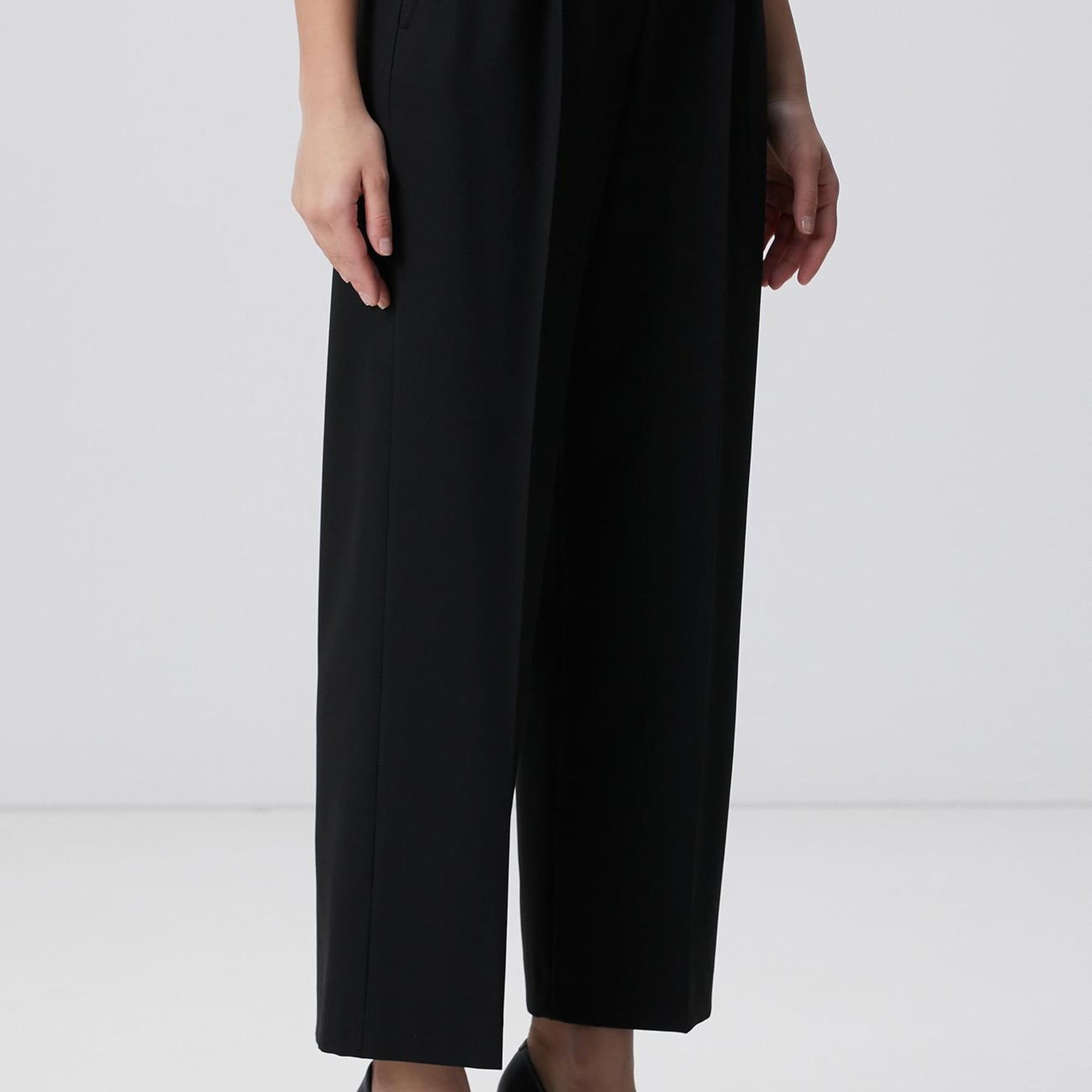 Network Kadın Siyah Pantolon