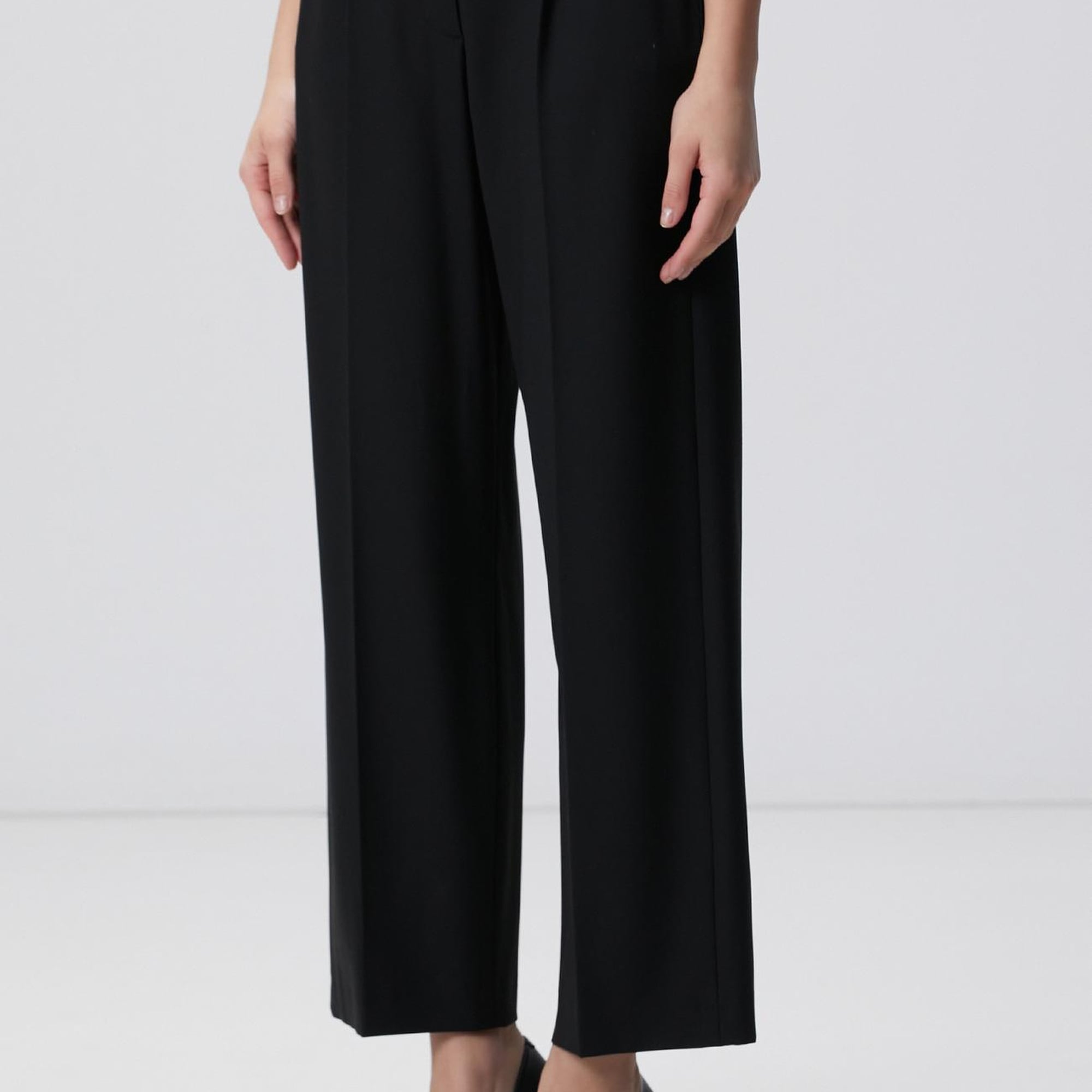 Network Kadın Siyah Pantolon