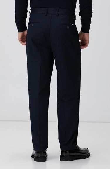  Network Erkek Lacivert Casual Chino Pantolon