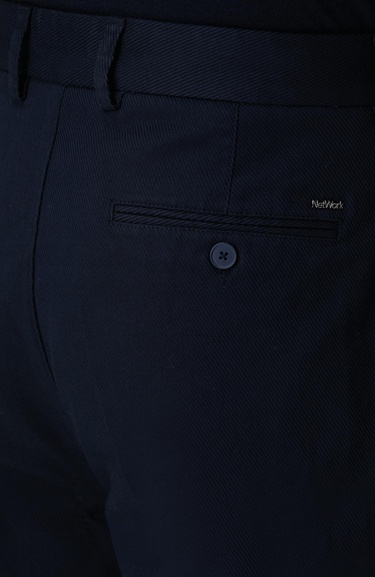  Network Erkek Lacivert Casual Chino Pantolon