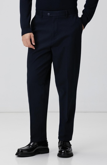  Network Erkek Lacivert Casual Chino Pantolon