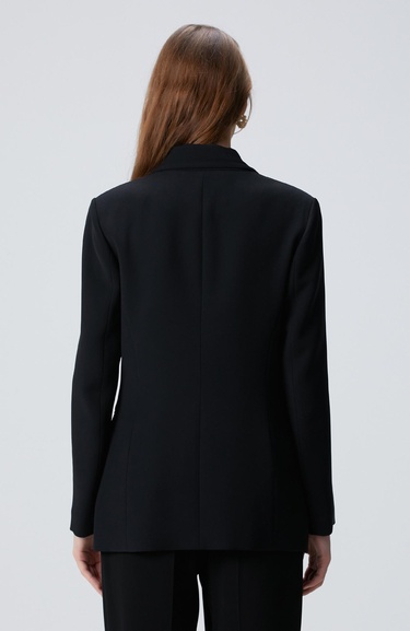  Network Kadın Siyah Blazer Ceket
