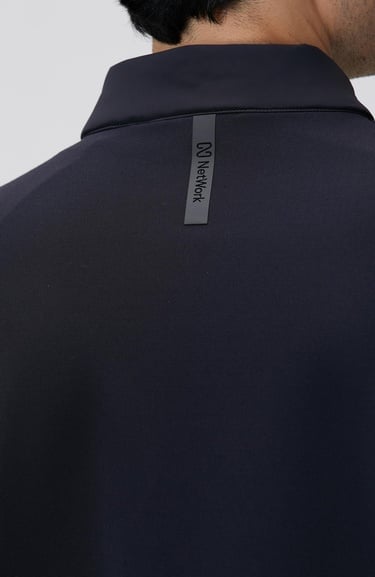 Network Erkek Lacivert Triko Kollu Mont