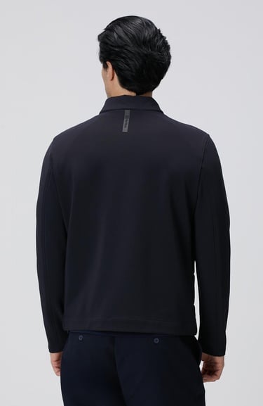  Network Erkek Lacivert Triko Kollu Mont