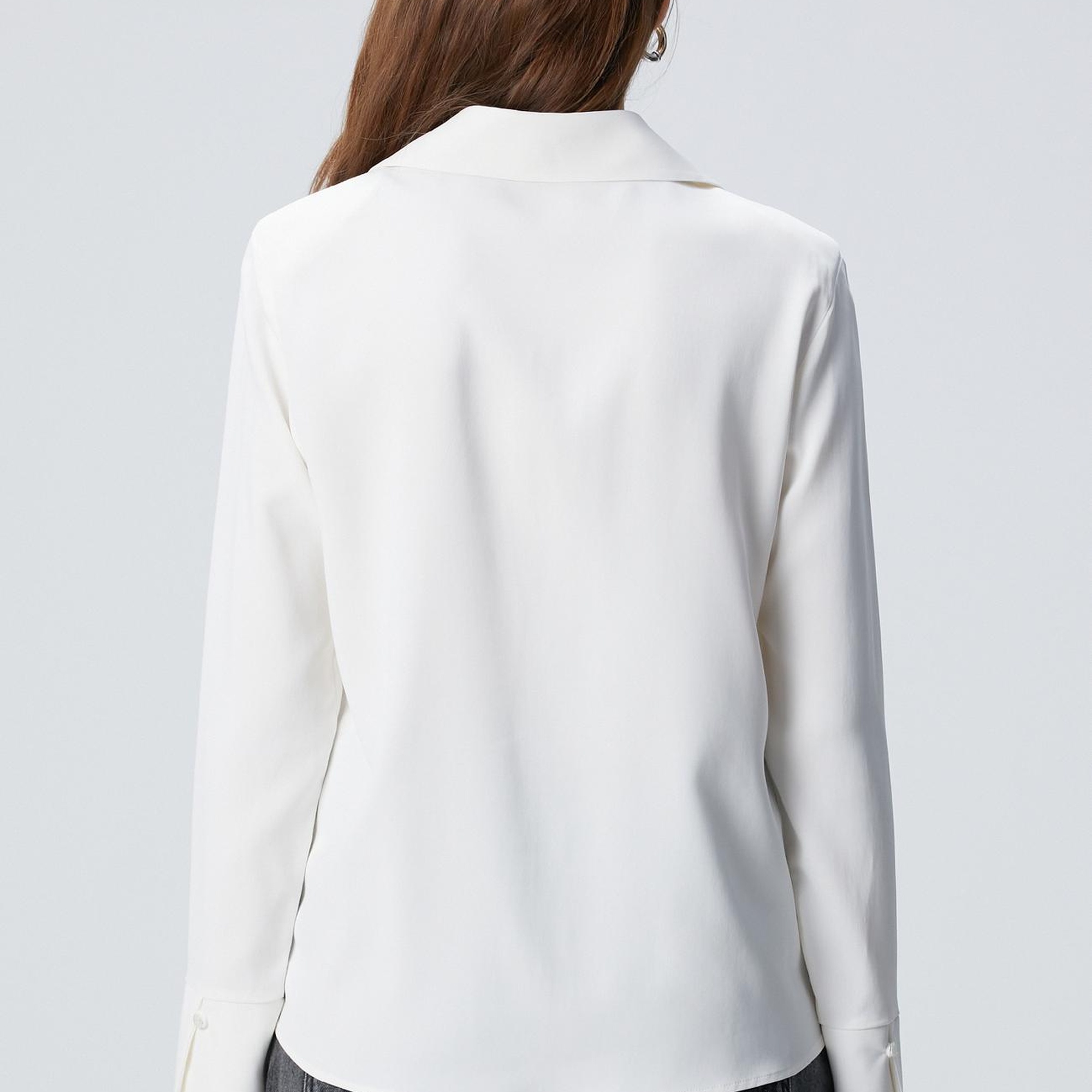 Network Kadın Kırık Beyaz Vatkalı Gömlek