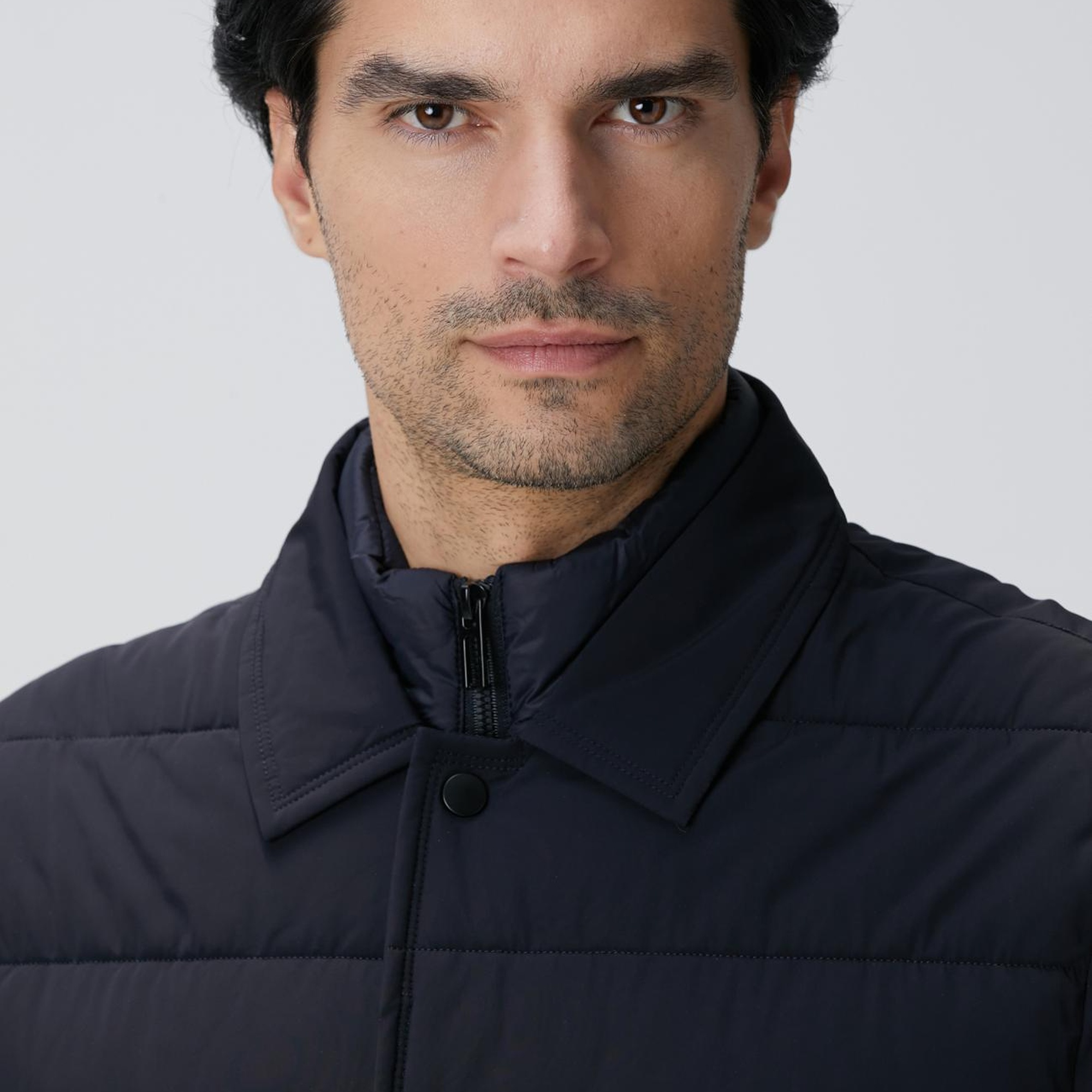 Network Erkek Lacivert Puffer Coat Ceket