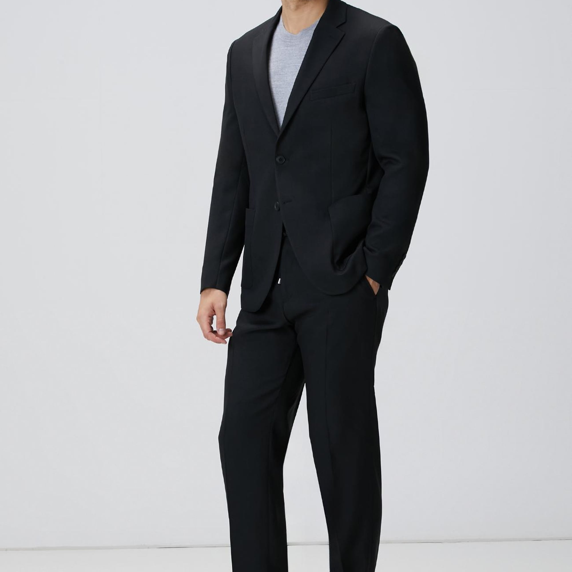 Network Erkek Gri Melanj Yün Karışımlı Triko Kazak