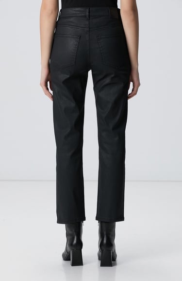  Network Kadın Siyah Denim Pantolon