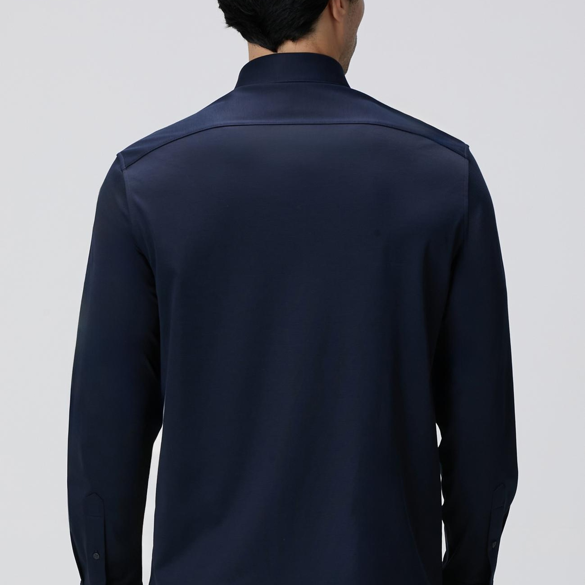 Network Erkek N-Tech Lacivert Örme Gömlek