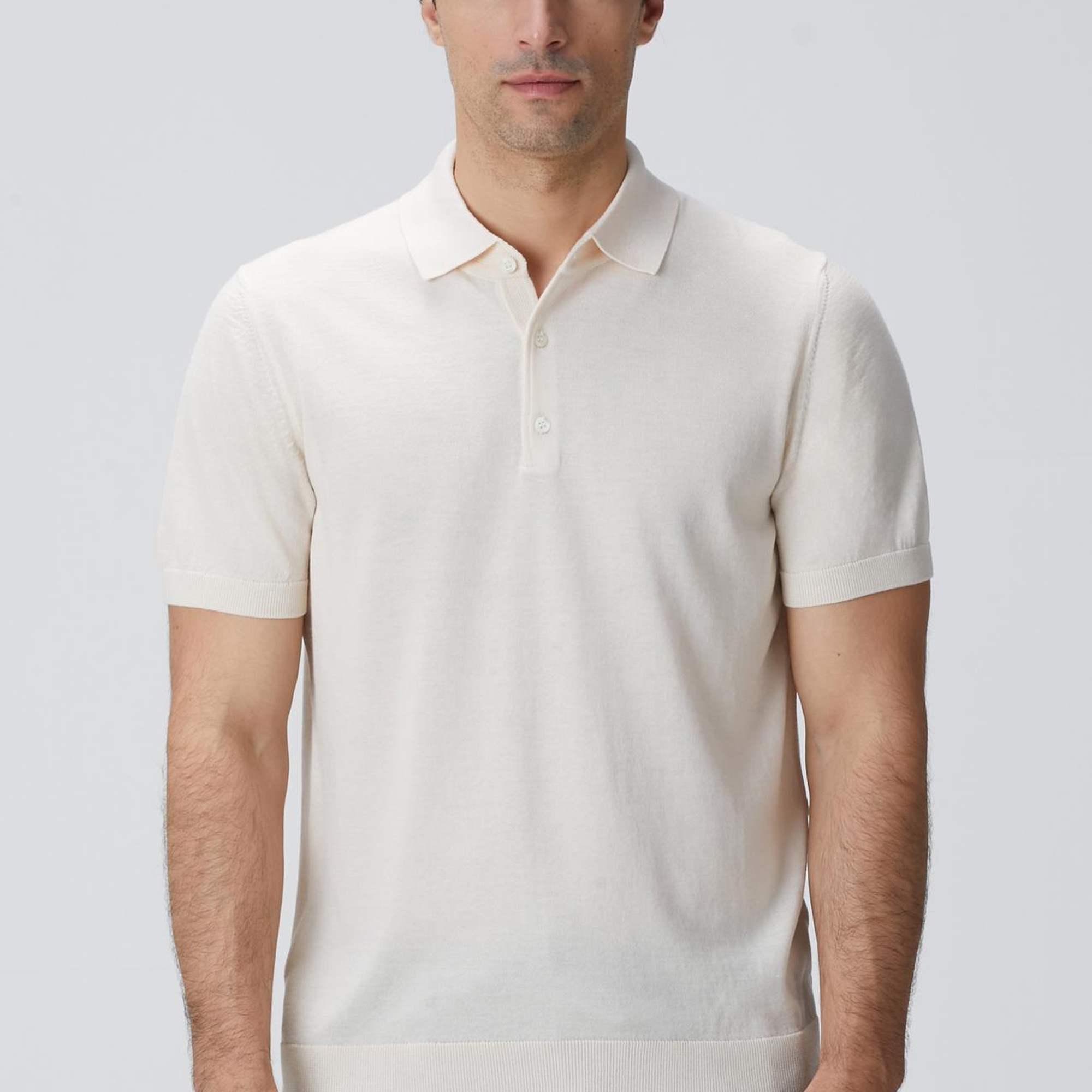 Network Erkek Bej Yün Karışımlı Kazak