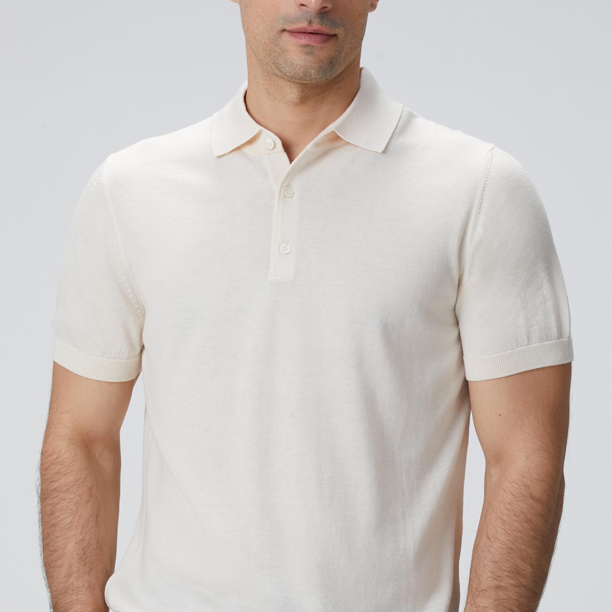 Network Erkek Bej Yün Karışımlı Kazak