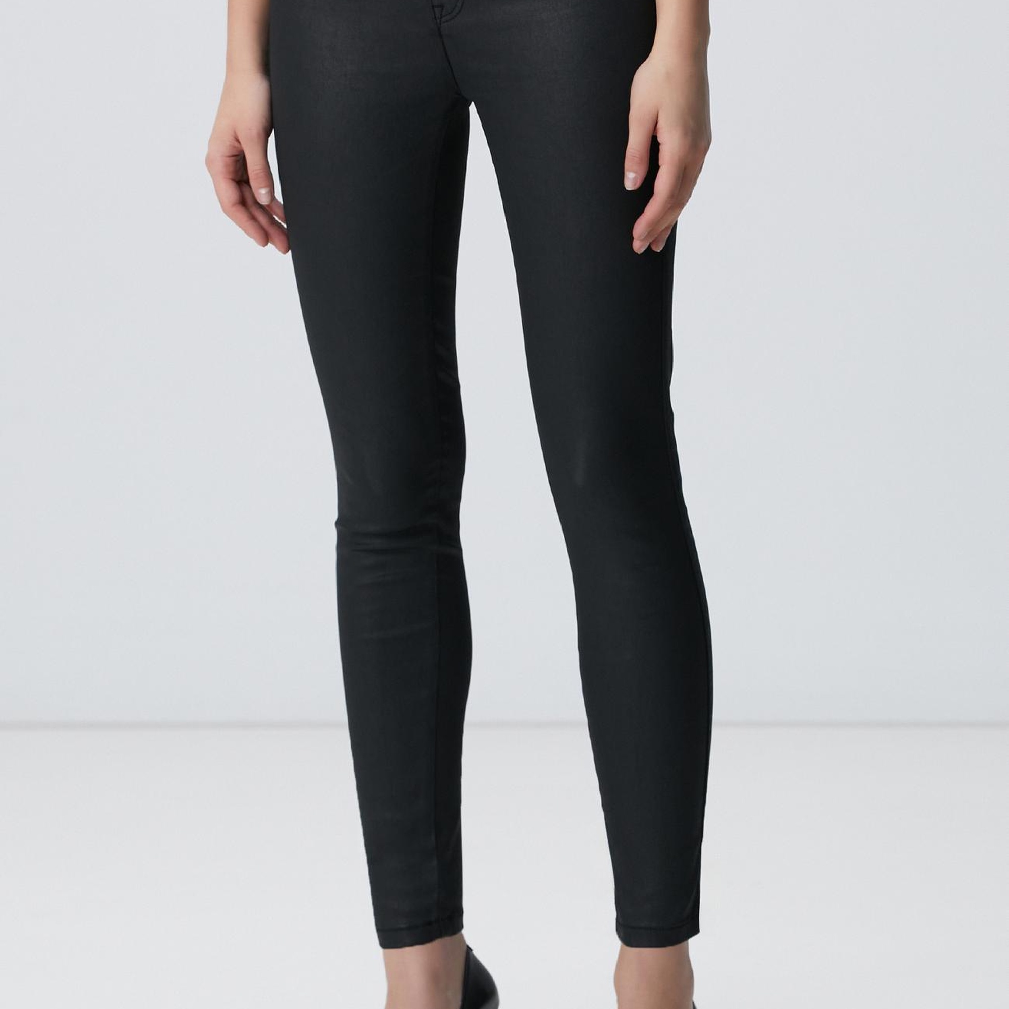 Network Kadın Siyah Denim Pantolon