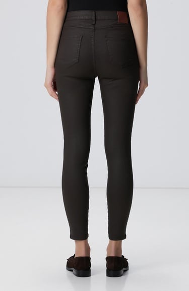  Network Kadın Koyu Kahverengi Denim Pantolon