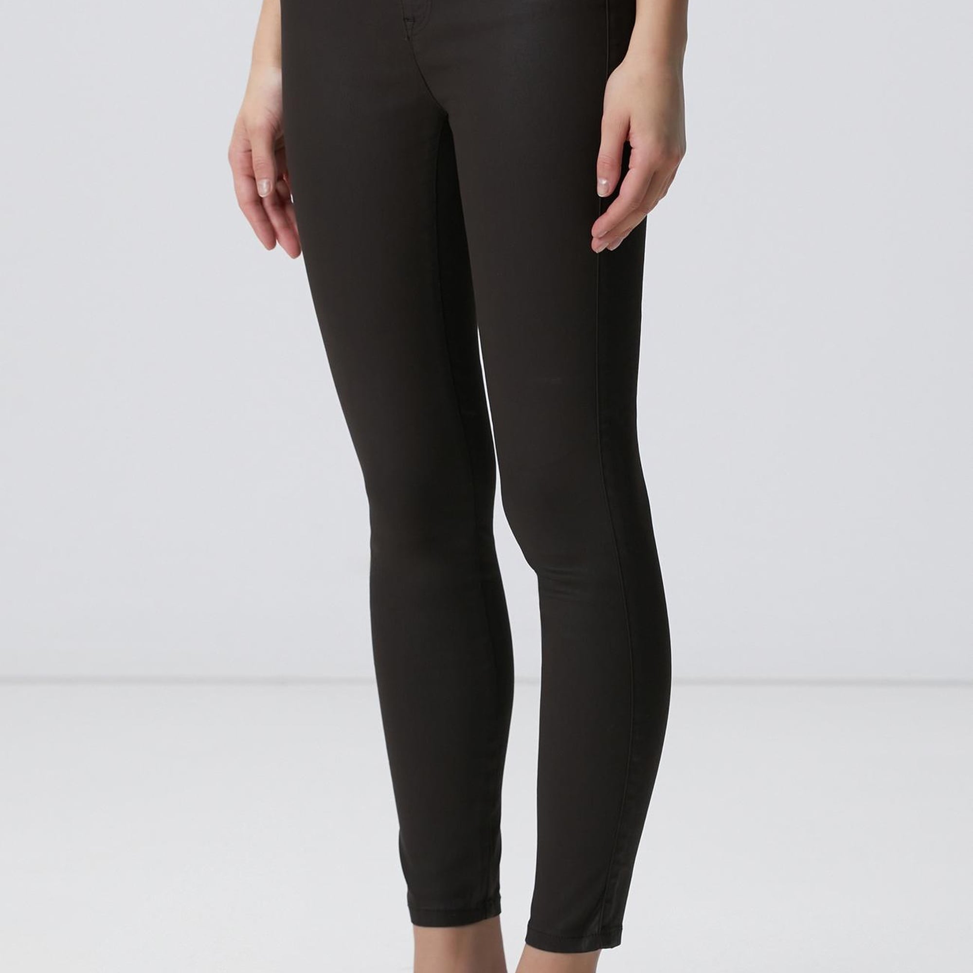 Network Kadın Koyu Kahverengi Denim Pantolon