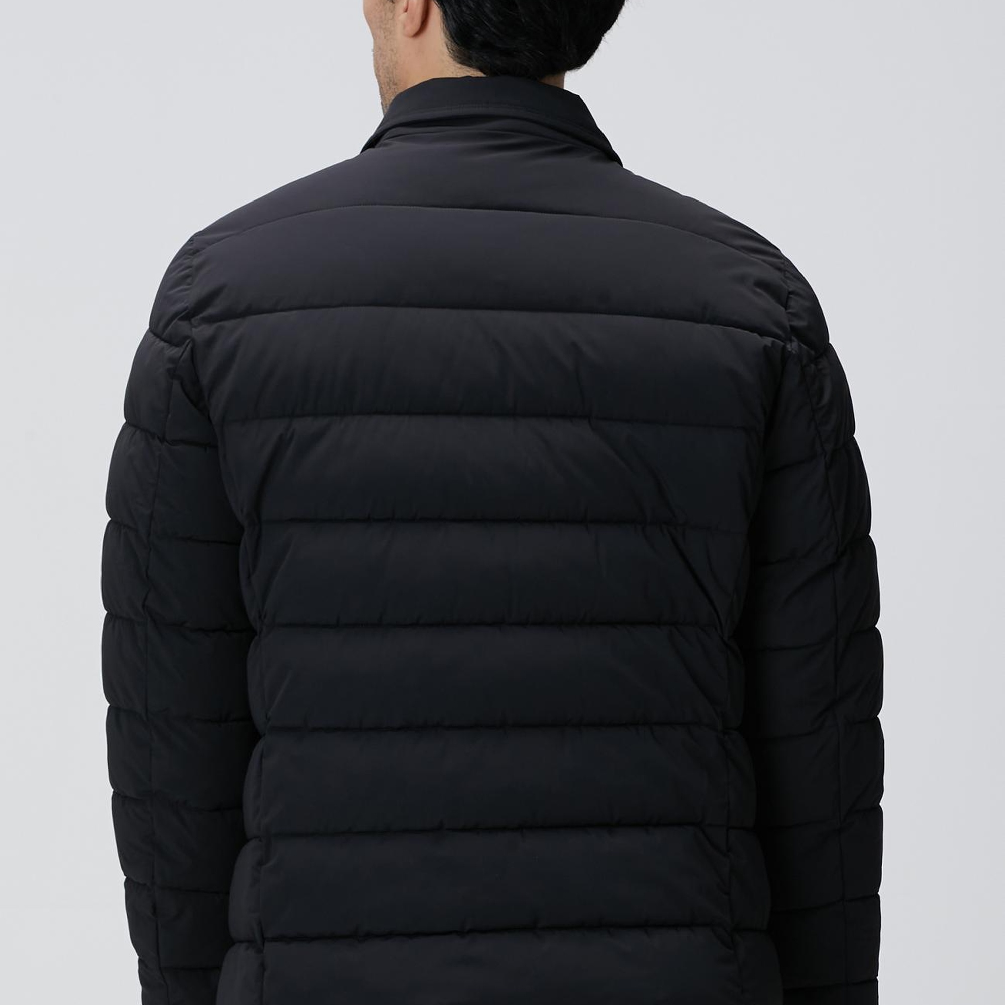 Network Erkek Siyah Puffer Coat Ceket