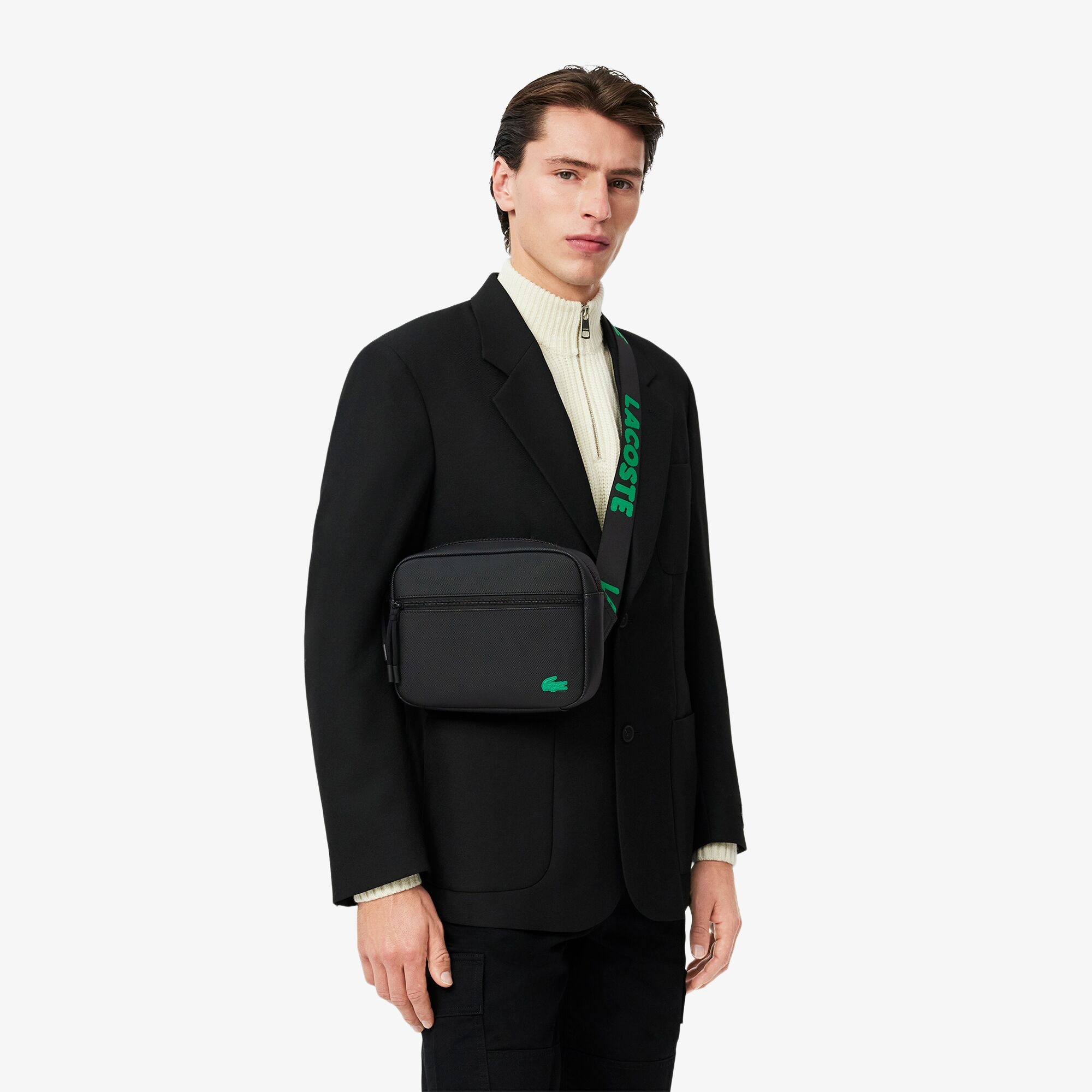 LCST Erkek Siyah Postacı Çantası